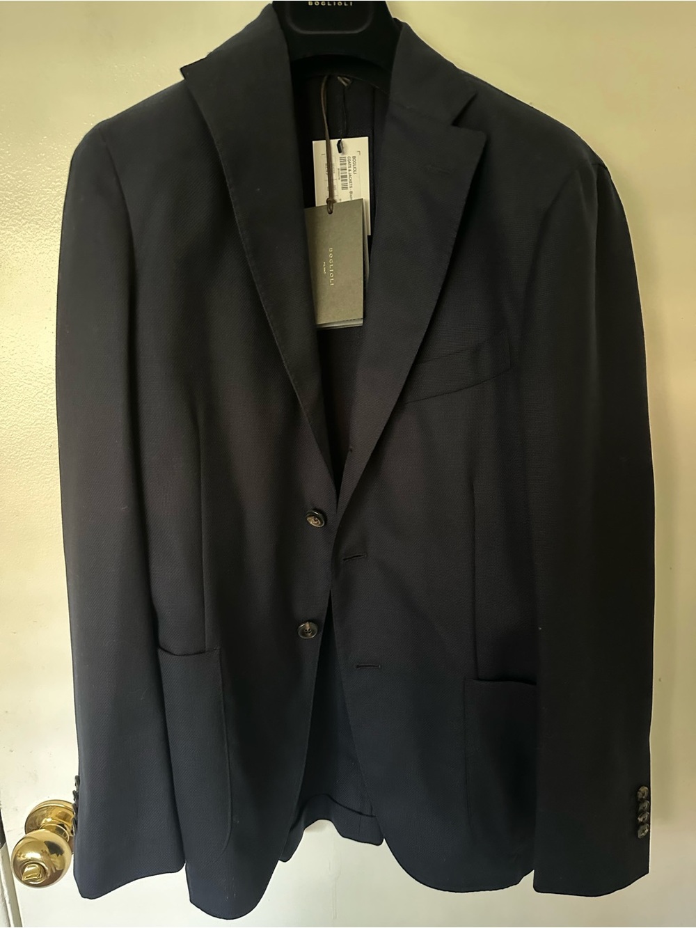 Boglioli 100% Wood Blazer - Tailored Two-Button Jacket